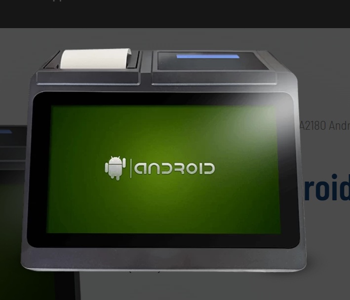 TS-A2180 Android Terminal POS com ecrã tátil Android e impressora térmica integrada