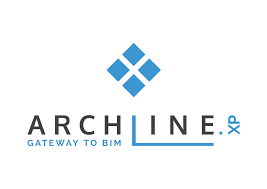 ARCHLine BIM Professional Logótipo ARCHLINE.XP azul e preto