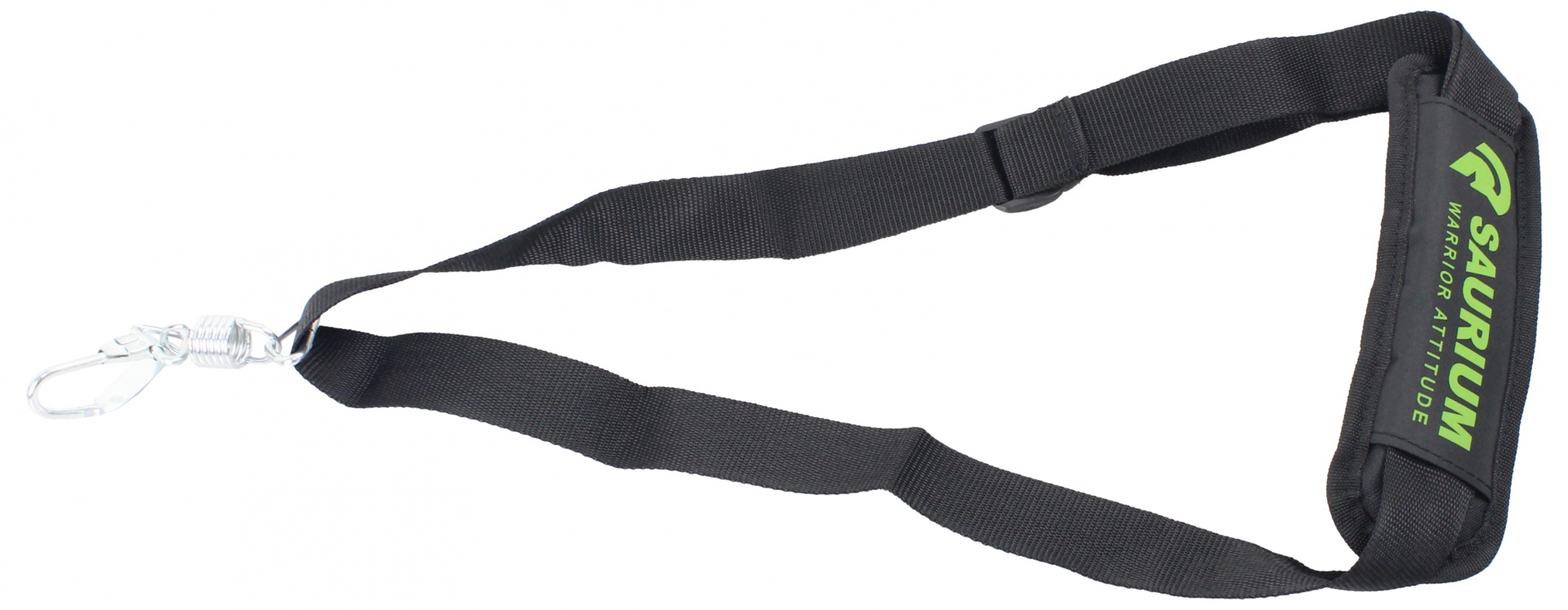 Roçadora Multifunções, com Acessórios, 3 em 1 Cinta de treino preta com alça acolchoada e gancho metálico