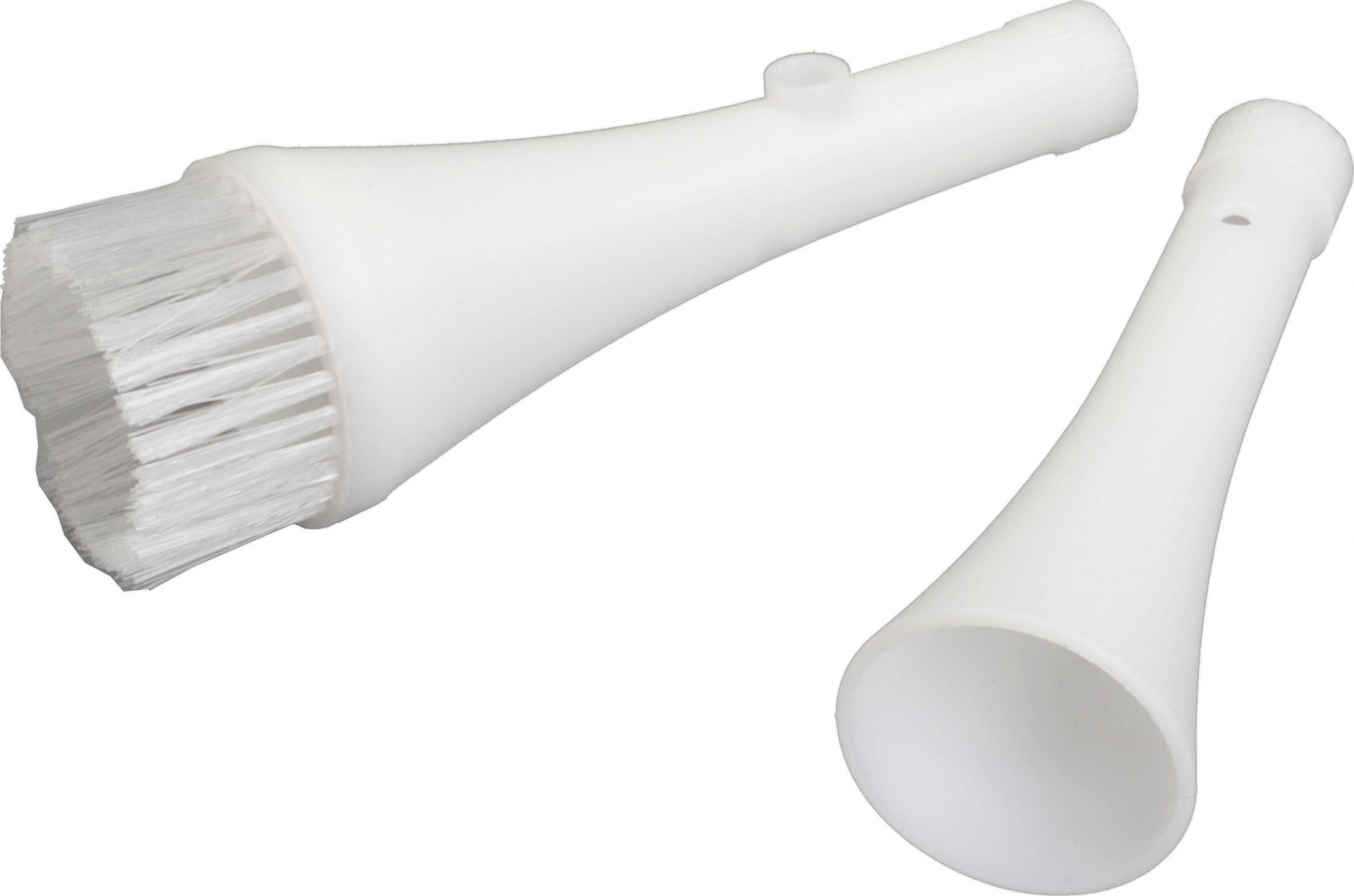 Pistola Lavar, 1/4", 1000ml Acessórios brancos de plástico com cerdas e forma cónica