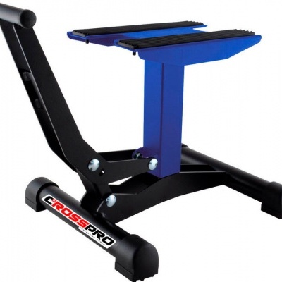 Suporte para bicicleta fixa preto e azul da CROSS PRO