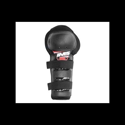 Protetor de braço preto com tiras velcro e logo TNIS