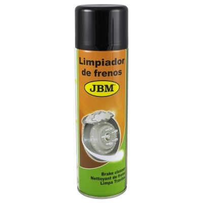Lata de spray de limpador de travões JBM com tampa preta