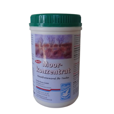 Frasco de concentrado para turfa com rótulo ilustrativo e tampa verde