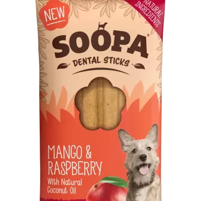 Palitos&#x20;Dentais&#x20;p&#x2F;&#x20;C&#x00E3;o&#x20;&#x7C;&#x20;Manga&#x20;&amp;&#x20;Framboesa