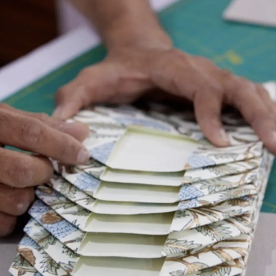 Saco&#x20;de&#x20;Presente&#x20;Artesanal&#x20;&#x28;Pequeno&#x29;&#x20;&#x7C;&#x20;Blue