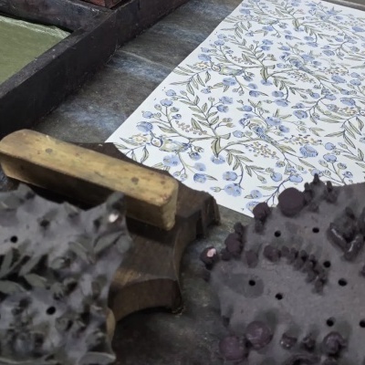 Folha&#x20;de&#x20;Papel&#x20;de&#x20;Embrulho&#x20;&#x7C;&#x20;P&#x00E1;ssaro&#x20;Azul