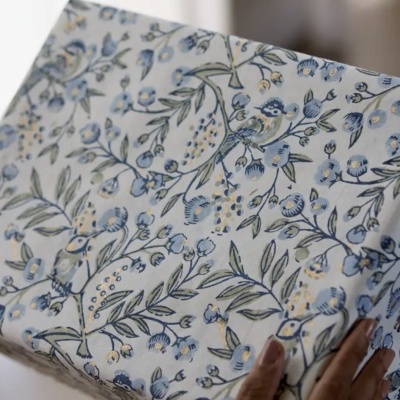 Folha&#x20;de&#x20;Papel&#x20;de&#x20;Embrulho&#x20;&#x7C;&#x20;P&#x00E1;ssaro&#x20;Azul