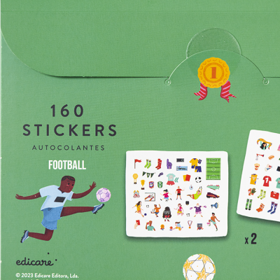 160&#x20;Autocolantes&#x20;&#x7C;&#x20;Futebol