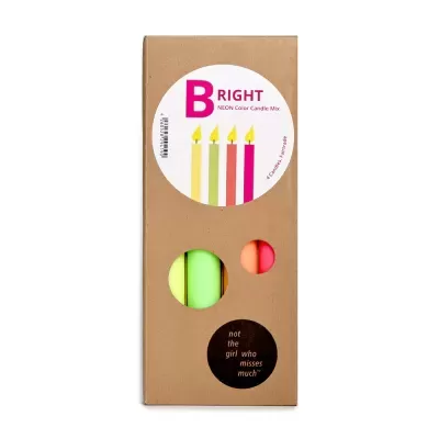 Conjunto&#x20;4&#x20;velas&#x20;&#x7C;&#x20;BRIGHT&#x20;NEON