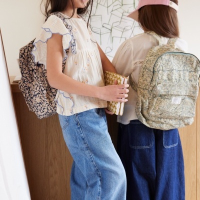 Mochila&#x20;&#x7C;&#x20;Floral&#x20;Azul
