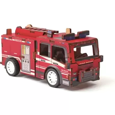 Maquete&#x20;de&#x20;Madeira&#x20;3D&#x20;&#x7C;&#x20;Cami&#x00E3;o&#x20;de&#x20;Bombeiros