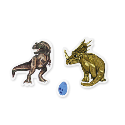 160&#x20;Autocolantes&#x20;&#x7C;&#x20;Dinossauros