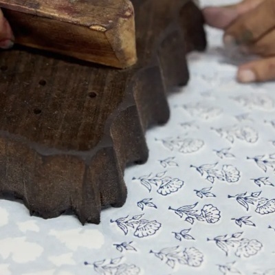 Saco&#x20;de&#x20;Presente&#x20;Artesanal&#x20;&#x28;Pequeno&#x29;&#x20;&#x7C;&#x20;Blue
