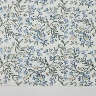 Folha&#x20;de&#x20;Papel&#x20;de&#x20;Embrulho&#x20;&#x7C;&#x20;P&#x00E1;ssaro&#x20;Azul