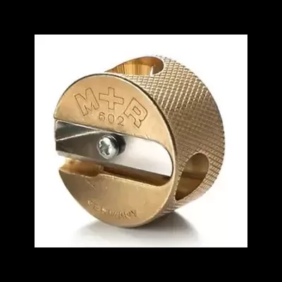 Afia-L&#x00E1;pis&#x20;Duplo&#x20;em&#x20;Lat&#x00E3;o&#x20;Dourado
