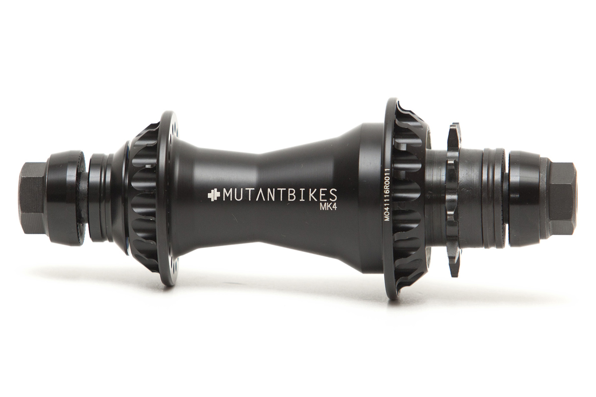 OWL HUB MK4 REAR Cubo de bicicleta BMX preto MUTANT BIKES MK4