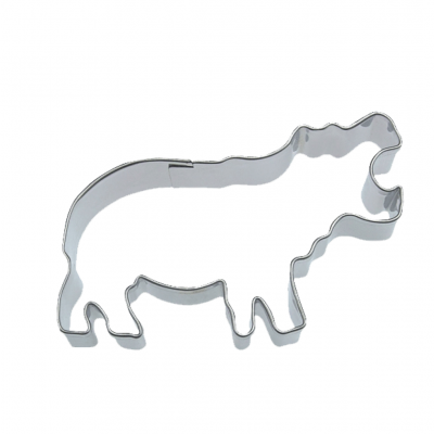 Forma metálica para biscoitos em forma de elefante