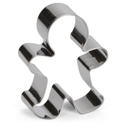 Forma cortador de biscoito inox formato boneco humano