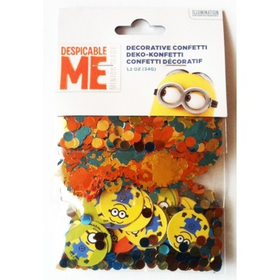 Pacote de confetti decorativo 'Despicable Me' com imagens dos Minions