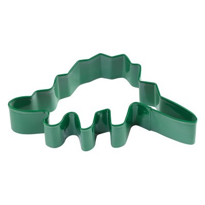 Forma de cortar bolachas verde em forma de dinossauro