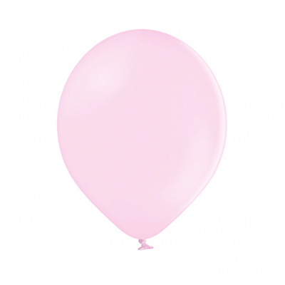 Balão cor-de-rosa sobre fundo branco