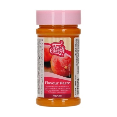 Frasco de pasta aromatizante FunCakes Flavour Paste Manga com tampa rosa