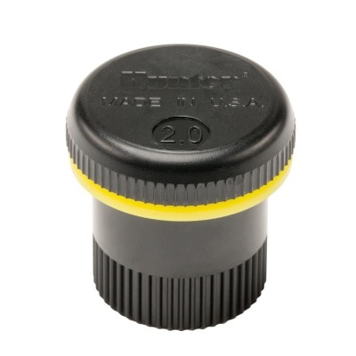 Peça preta de plástico com anel amarelo e texto Hunter MADE IN U.S.A. 2.0
