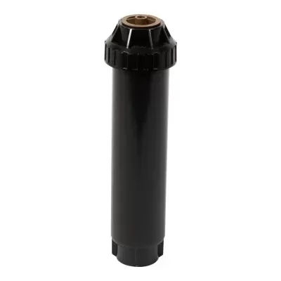 Aspersor de jardim preto em fundo branco