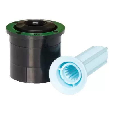Filtros preto e azul claro em fundo branco