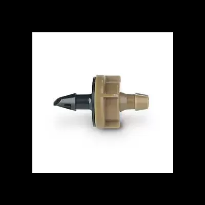 Conector plástico para irrigação bege e preto