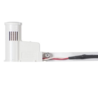Sensor Hunter Rain-Clik branco com fios e base plana