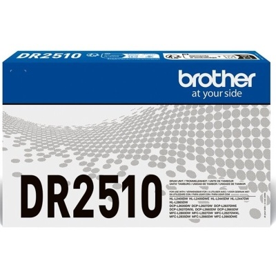 Embalagem de cartucho de toner Brother DR2510 para impressoras
