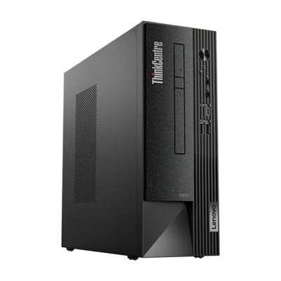 Computador de secretária Lenovo ThinkCentre preto vertical