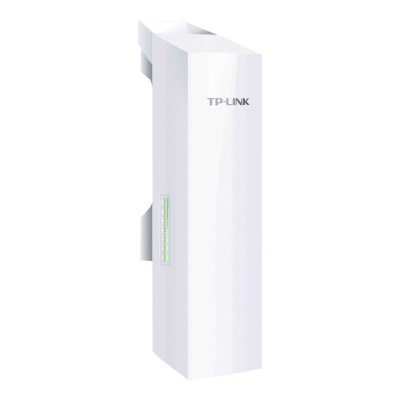 Repetidor Wi-Fi TP-LINK branco com antenas