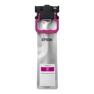 Cartucho de tinta Epson magenta com conector preto e rosa