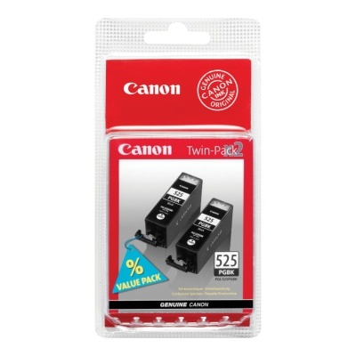 Pacote de tinta Canon Twin-Pack PGI-525 PGBK