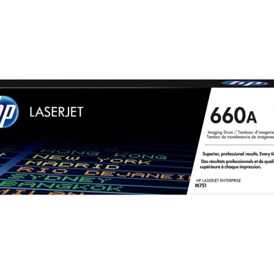Caixa de tambor de impressão HP LaserJet 660A.