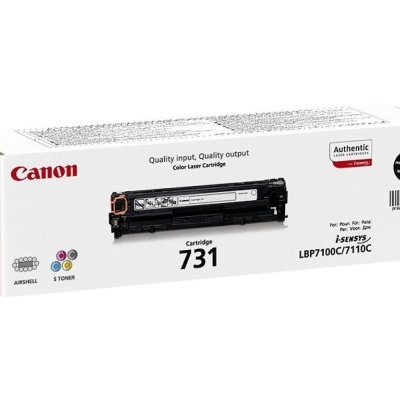 Embalagem de toner Canon Cartridge 731 para impressora LBP7100C/7110C
