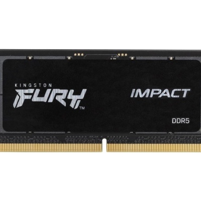 Módulo de memória RAM Kingston Fury Impact DDR5 preto