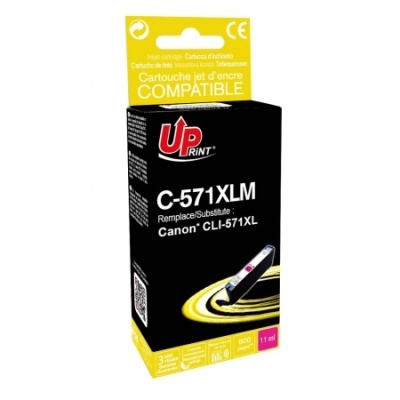 Cartucho de tinta compatível Up Print C-571 XLM para Canon CLI-571 XL