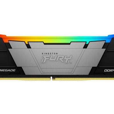 Módulo de memória RAM Kingston FURY DDR4 com iluminação RGB