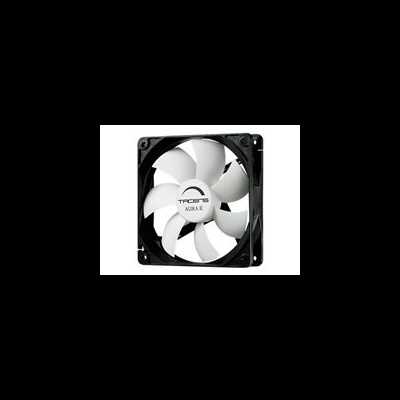 Ventoinha de computador TICNIS AURA preta com pás brancas
