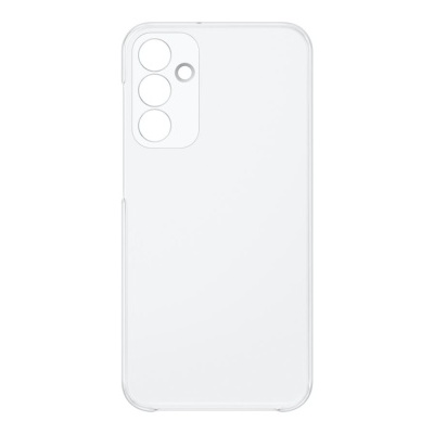 Capa protetora transparente para smartphone em fundo branco