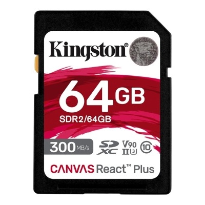 Cartão de memória SD Kingston 64GB