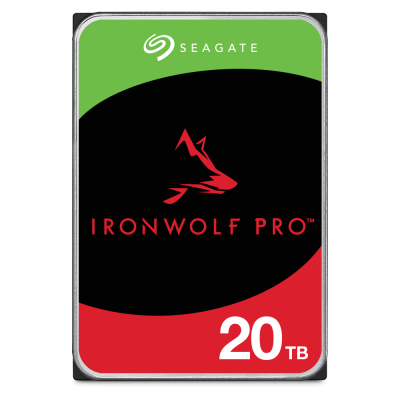 Disco rígido Seagate IronWolf Pro 20 TB colorido