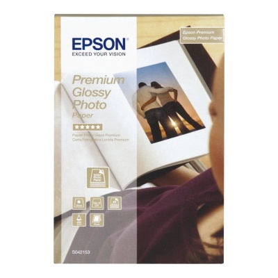 Pacote de papel fotográfico Epson Premium Glossy Photo Paper
