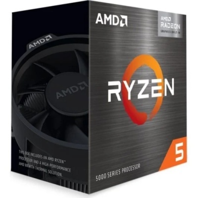 Embalagem do processador AMD Ryzen 5 série 5000 com ventoinha