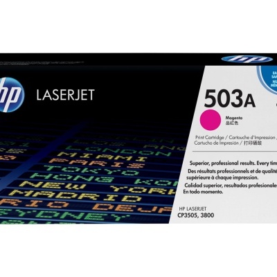 Caixa de toner HP LaserJet 503A magenta Q7583A