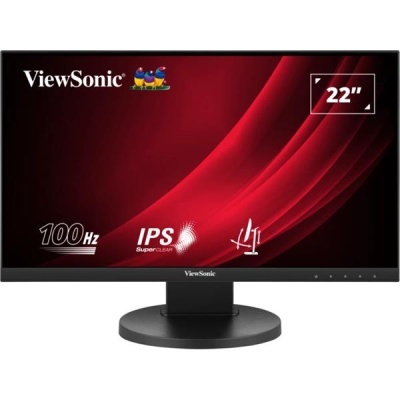 Monitor ViewSonic preto 22 polegadas IPS 100Hz
